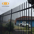 Decorative steel picket metal fence panels